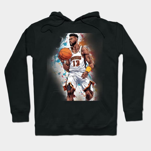 basketball star Hoodie by animegirlnft